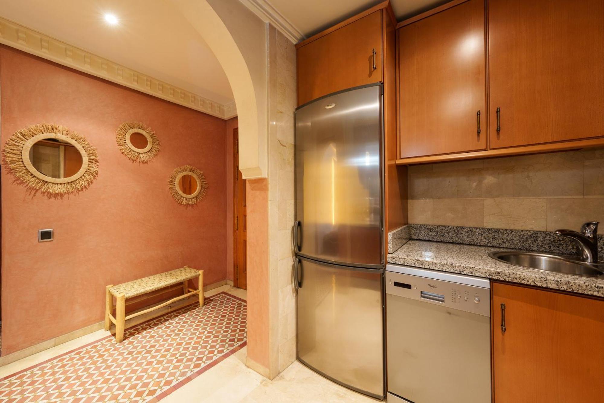 Appartement Chic Gueliz Plaza Avec Vue Marrakesh Exterior photo