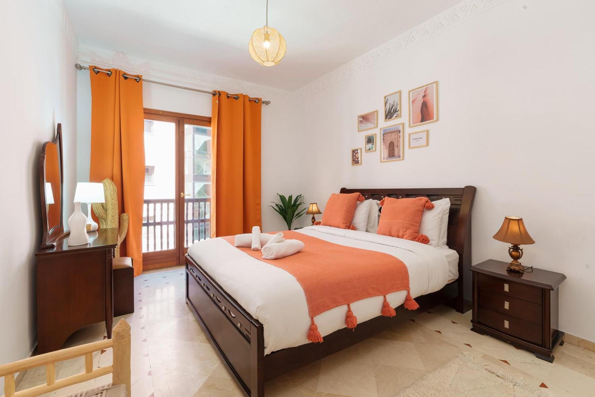 Appartement Chic Gueliz Plaza Avec Vue Marrakesh Exterior photo